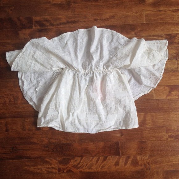 Reformation - Ivory Off The Shoulder Crop Top - Picture 8 of 16